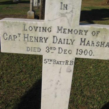 MARSHALL Henry Daily -1900