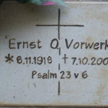 VORWERK Ernst O. 1918-2004
