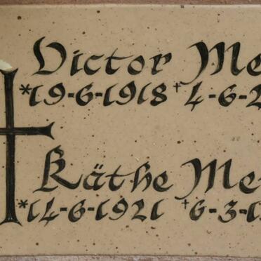 MEYER Victor 1918-2008 &amp; Käthe 1921-1995