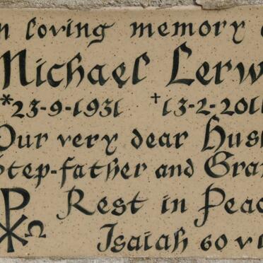 LERWICK Michael 1931-2011