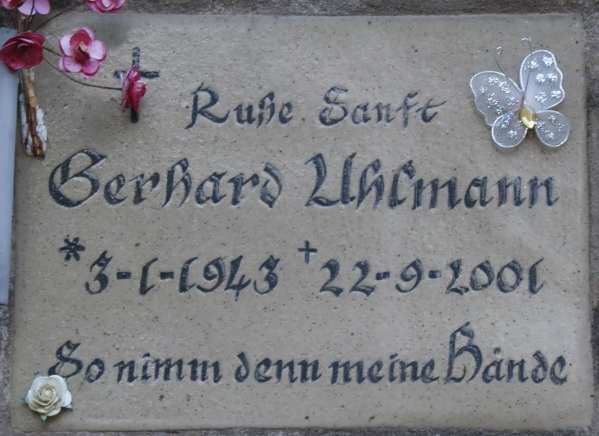 UHLMANN Gerhard 1948-2001