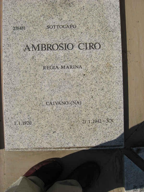 AMBROSIO Ciro 1920-1942