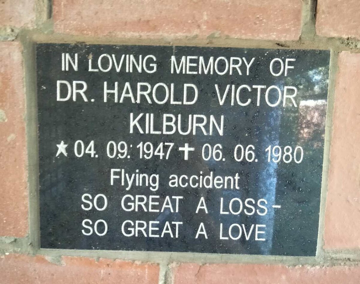 KILBURN Harold Victor 1947-1980 