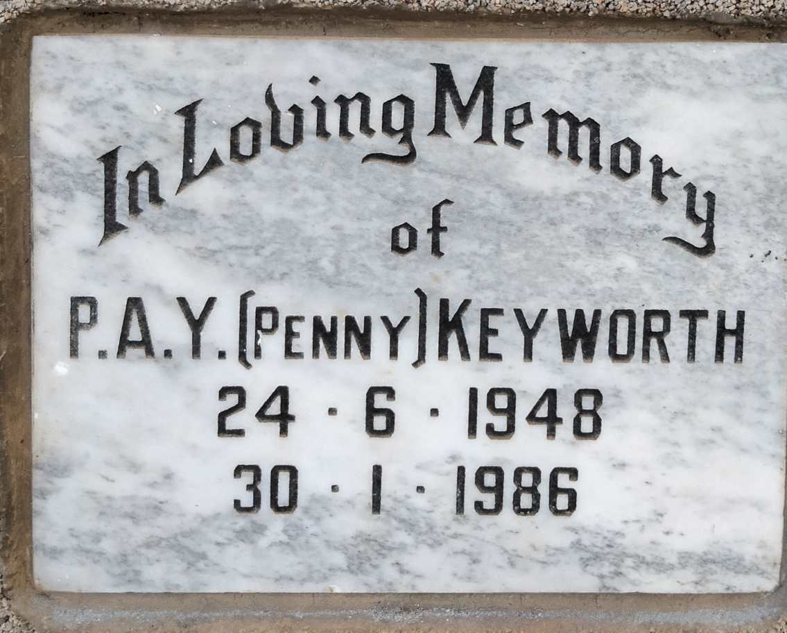KEYWORTH P.A.Y. 1948-1986