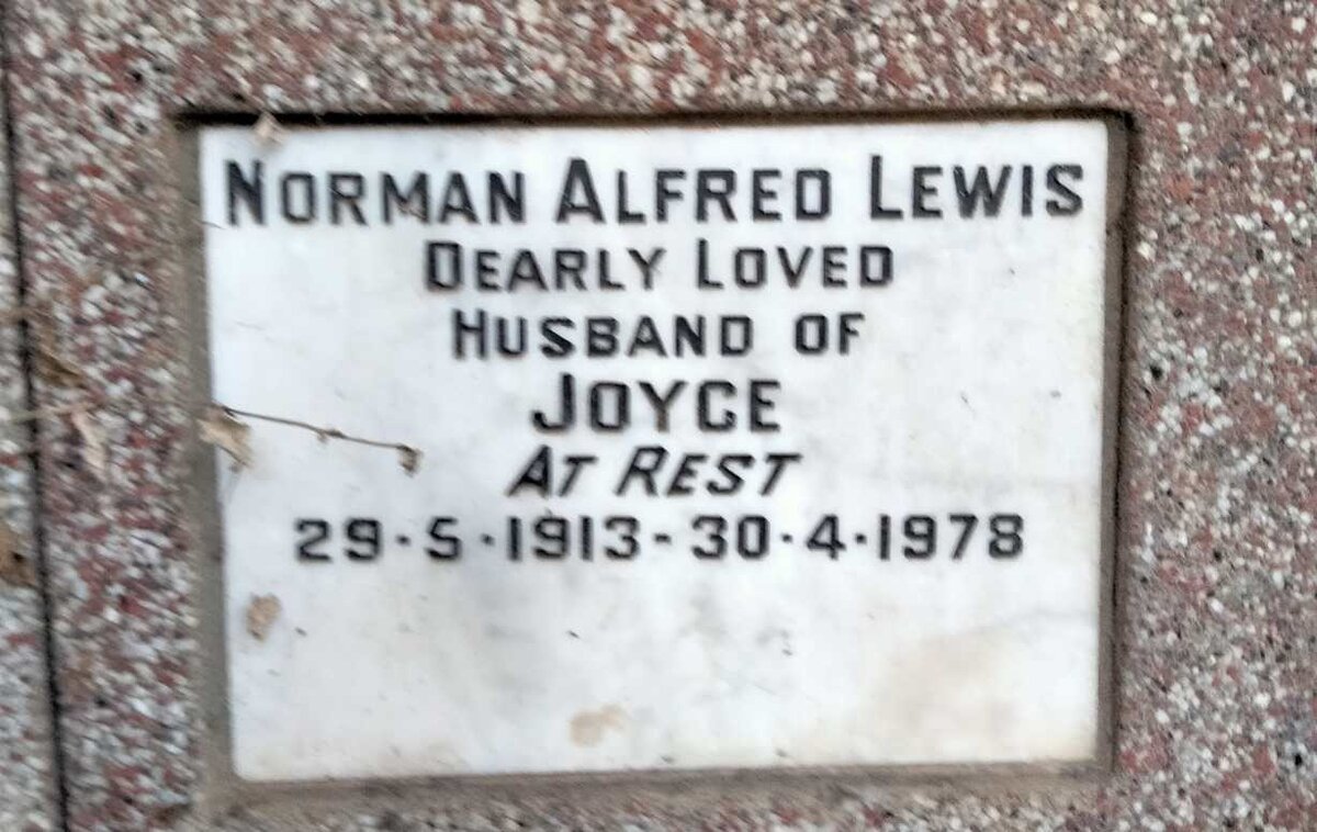 LEWIS Norman Alfred 1913-1978