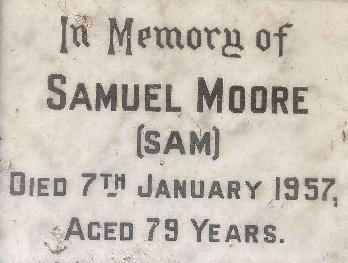 MOORE Samuel -1957