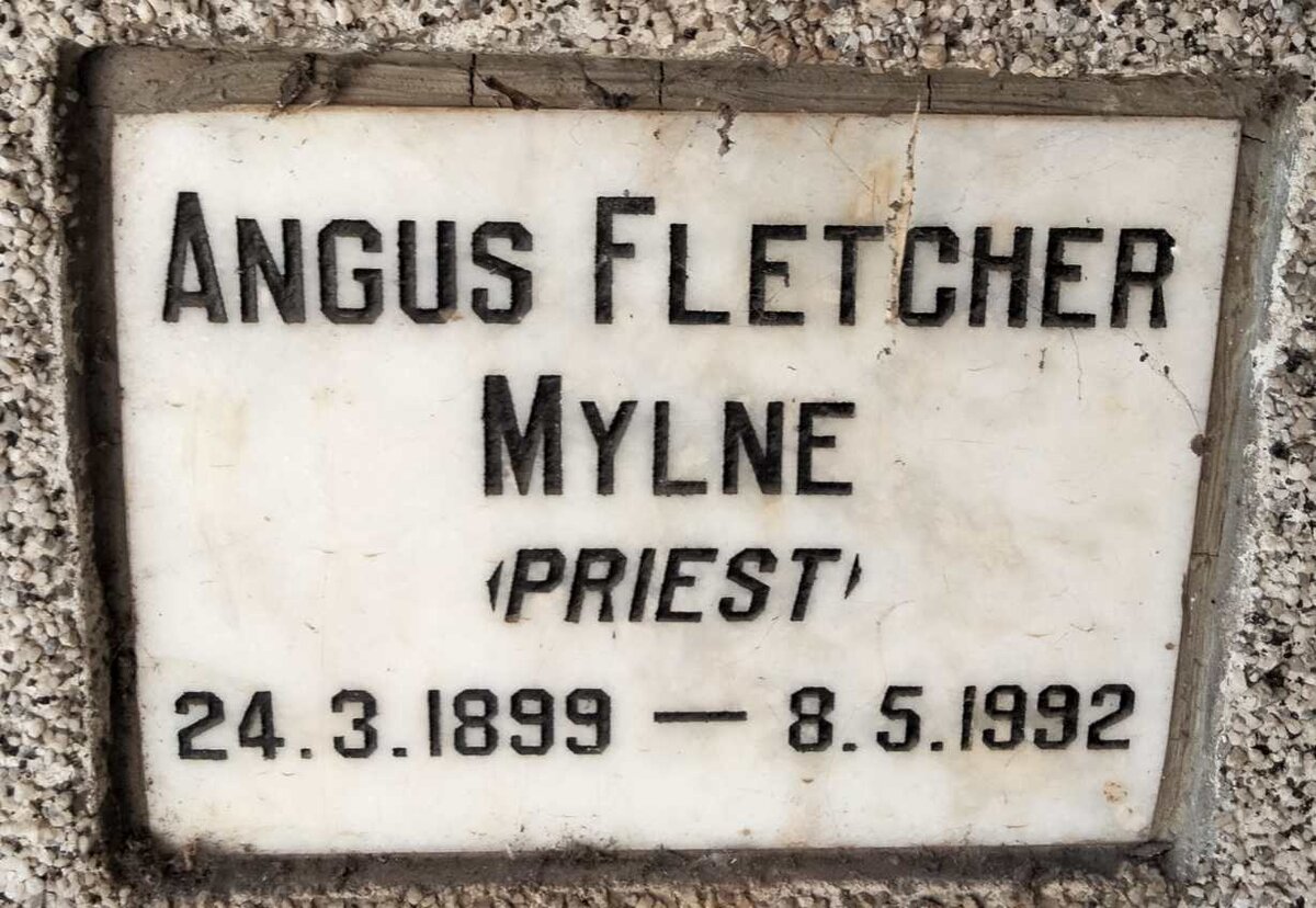 MYLNE Angus Fletcher 1899-1992