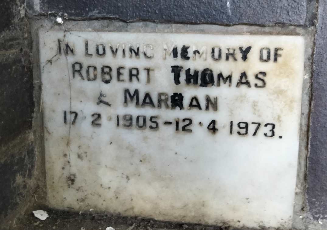MARRAN Robert Thomas 1905-1973