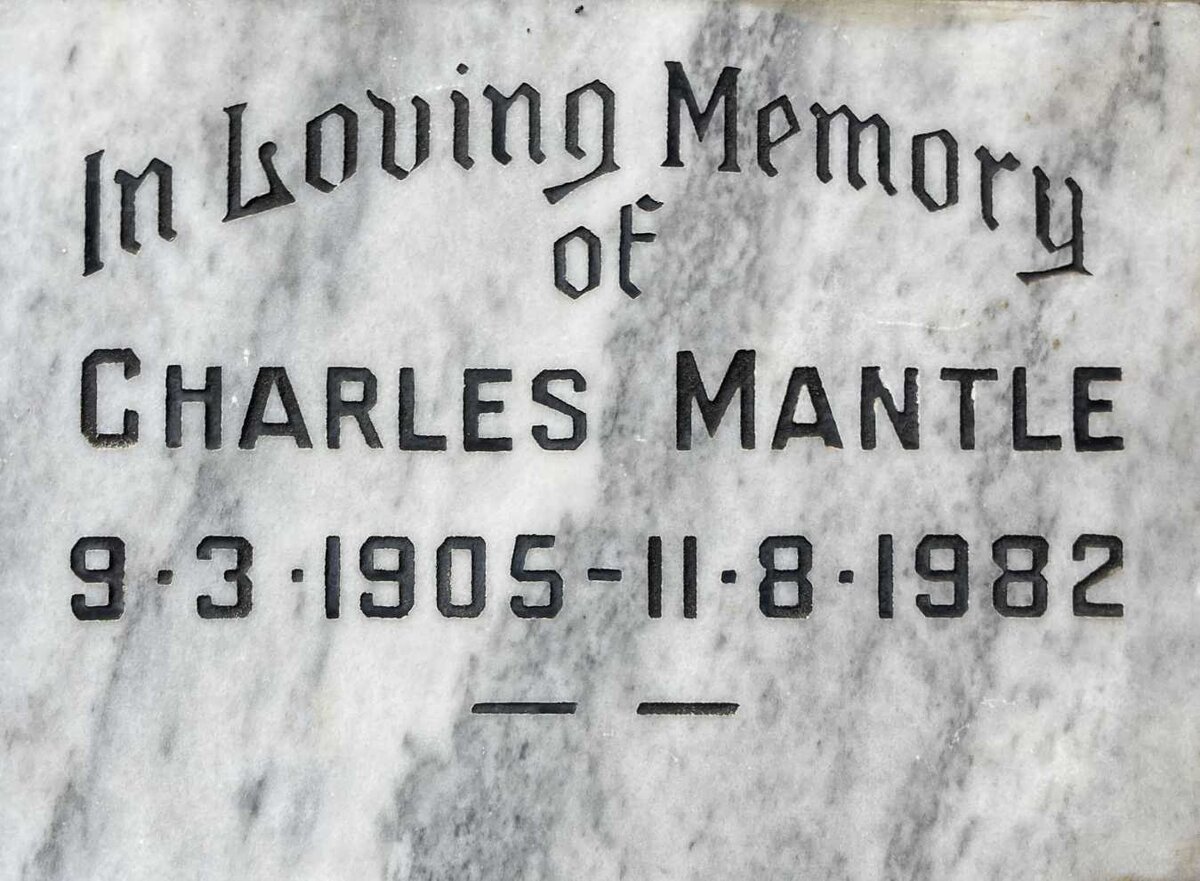 MANTLE Charles 1905-1982