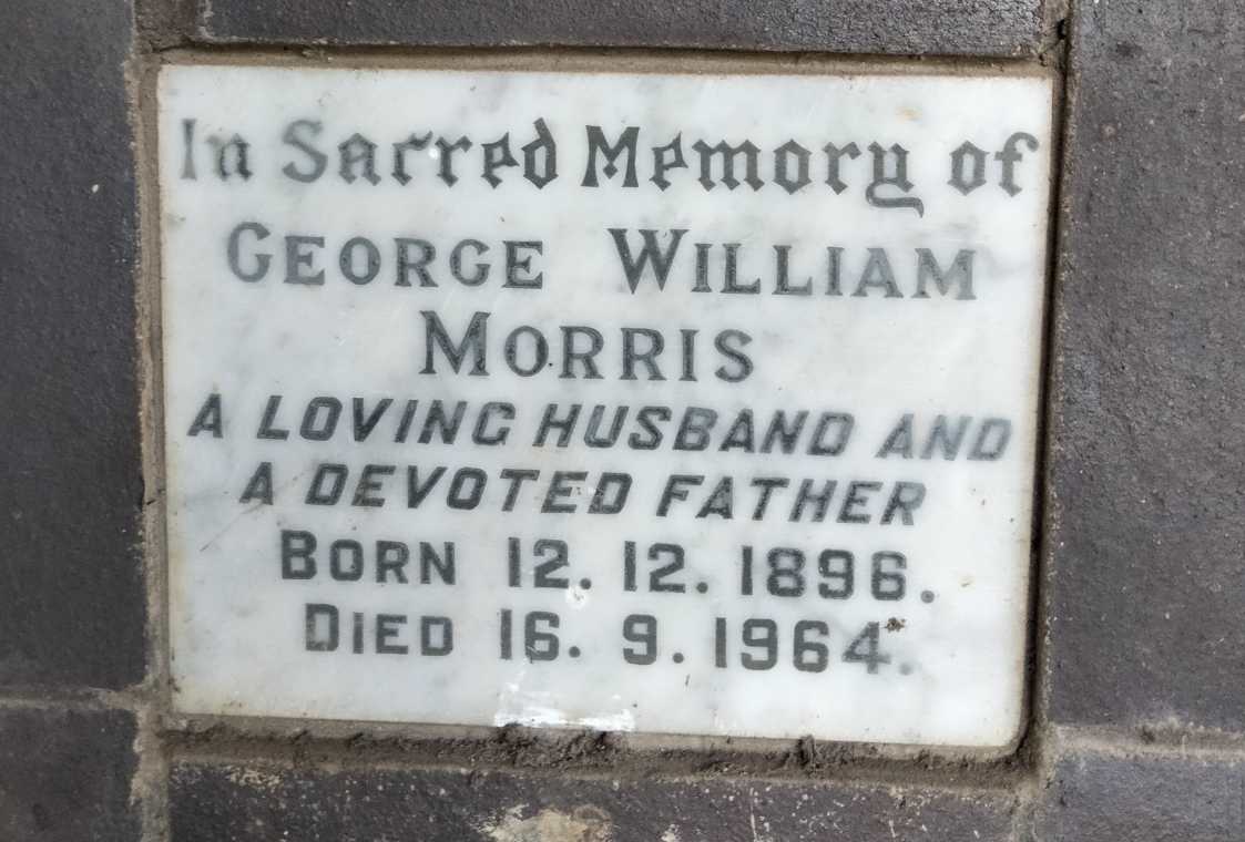 MORRIS George William 1896-1964