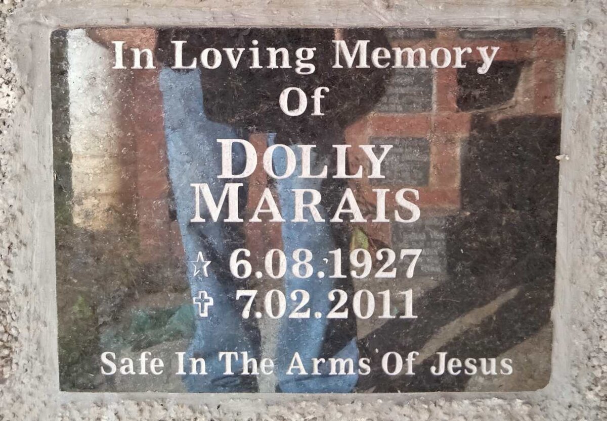 MARAIS Dolly 1927-2011
