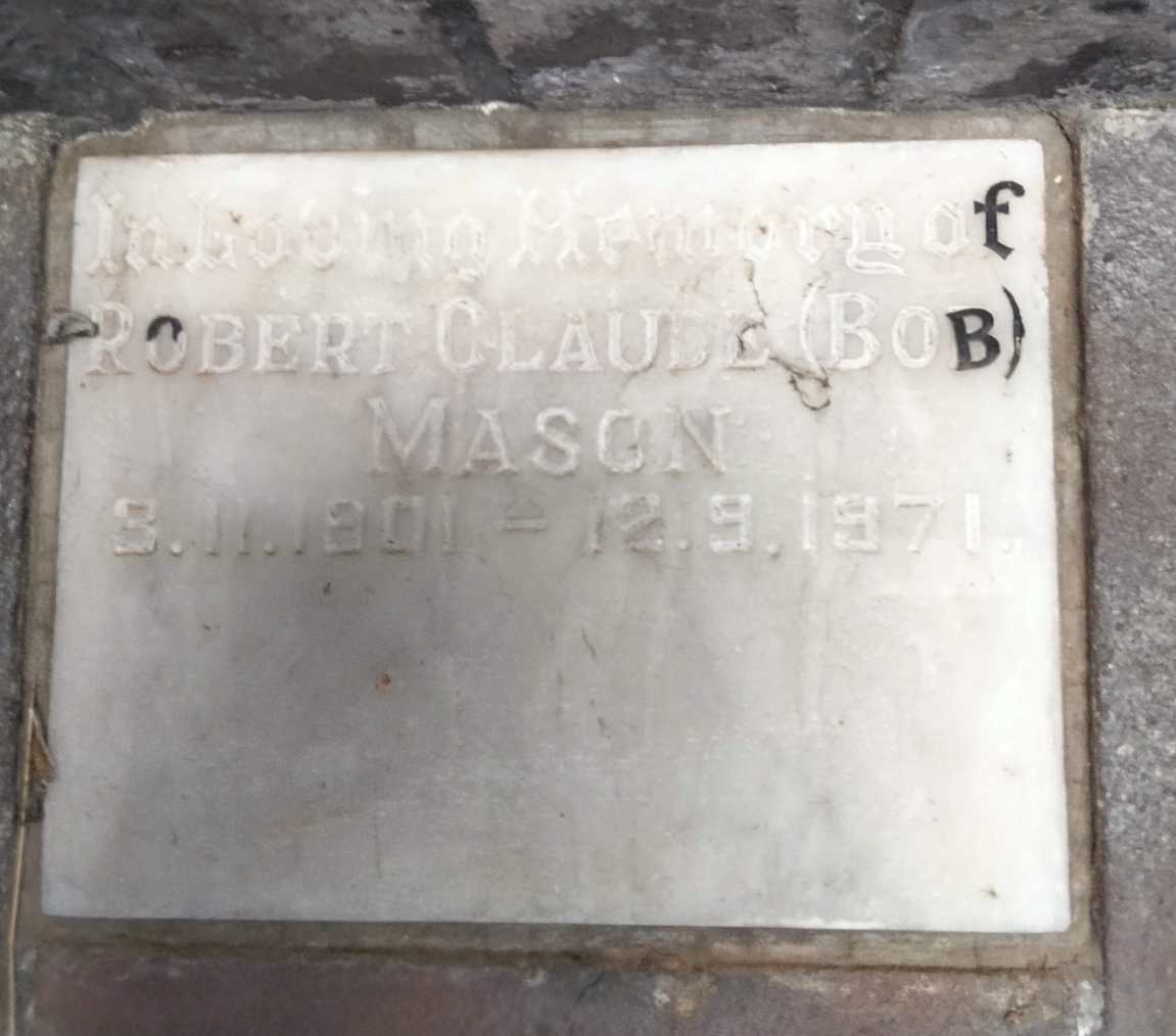 MASON Robert Claude 1901-1971