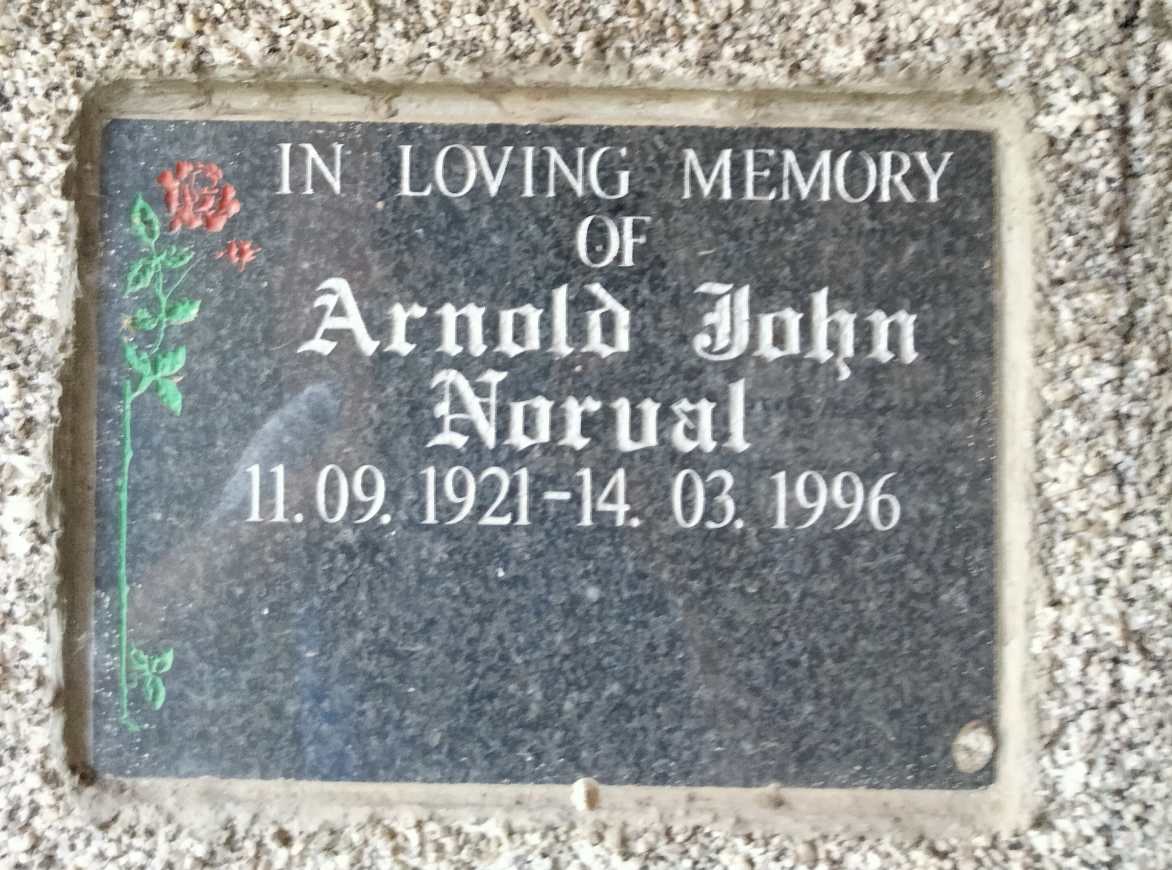 NORVAL Arnold John 1921-1996