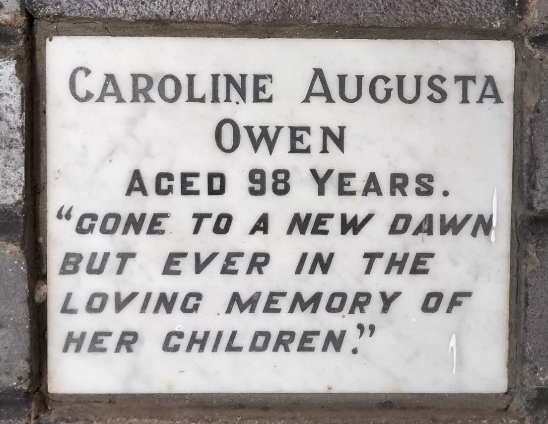 OWEN Caroline Augusta