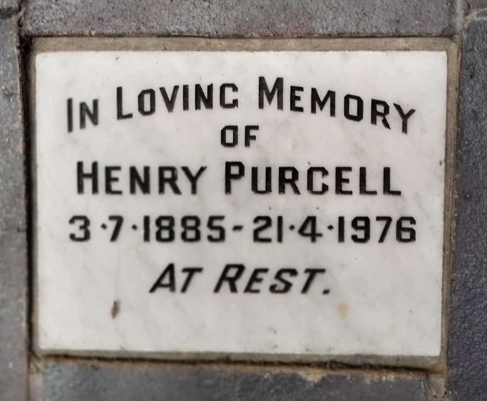 PURCELL Henry 1885-1976