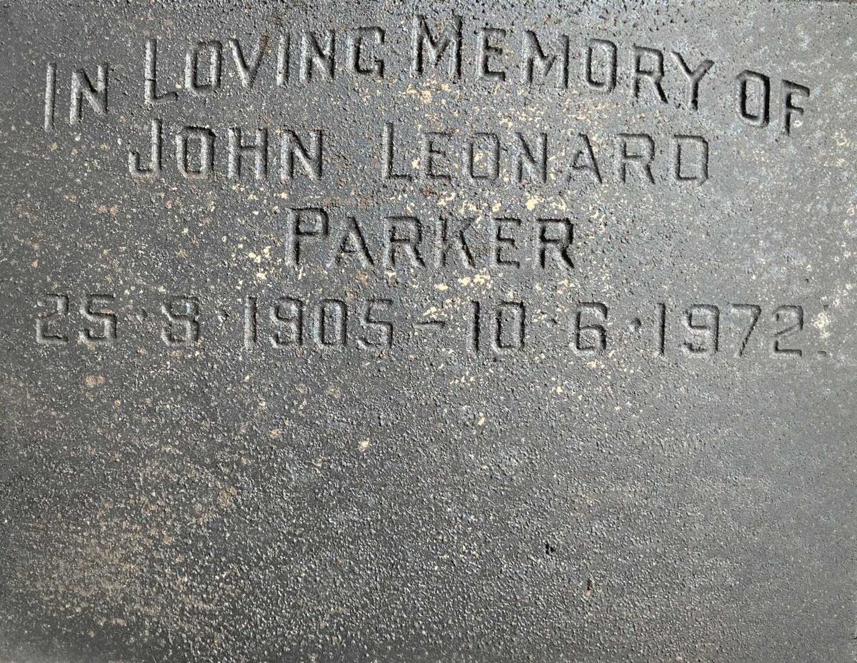 PARKER John Leonard 1905-1972