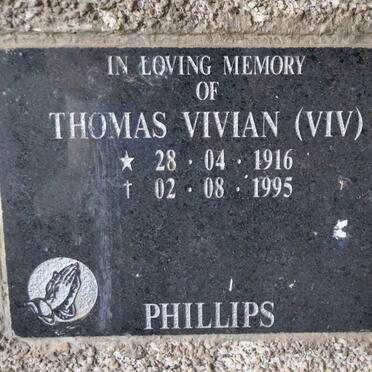 PHILLIPS Thomas Vivian 1916-1995