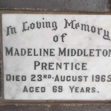 PRENTICE Madeline Middleton -1965