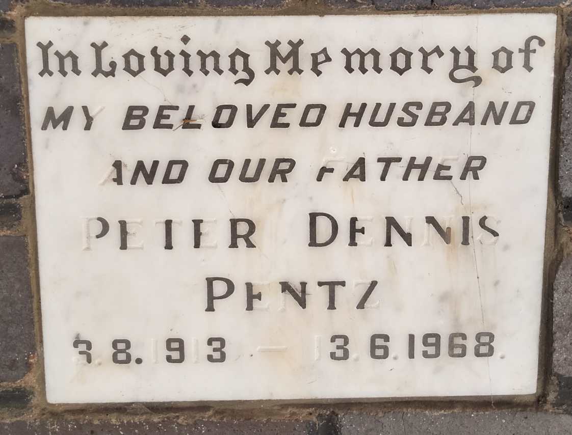 PENTZ Peter Dennis 1913-1968