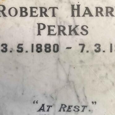 PERKS Robert Harry 1880-1951