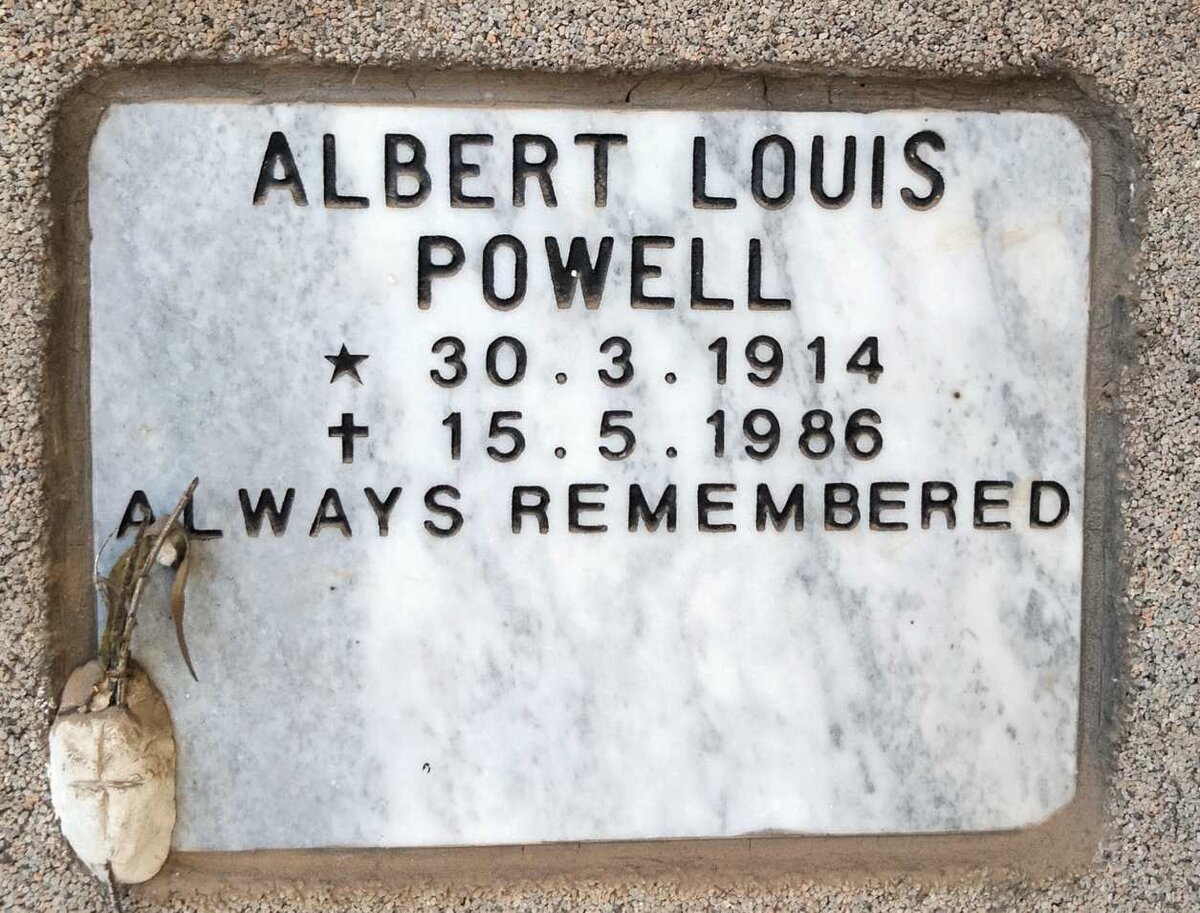 POWELL Albert Louis 1914-1986