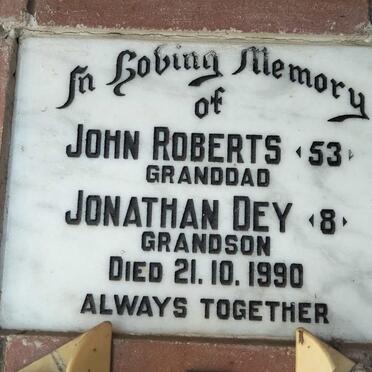 ROBERTS John -1990 :: DEY Jonathan -1990