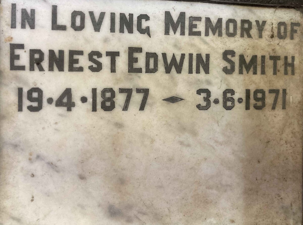 SMITH Ernest Edwin 1877-1971