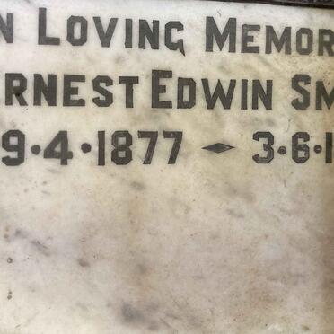 SMITH Ernest Edwin 1877-1971