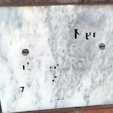 SUTHERLAND Victor Ronald 1932-1984