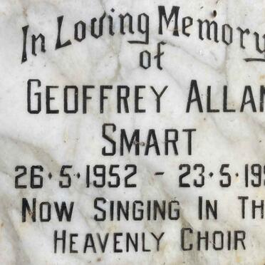 SMART Geoffrey Allan 1952-1994