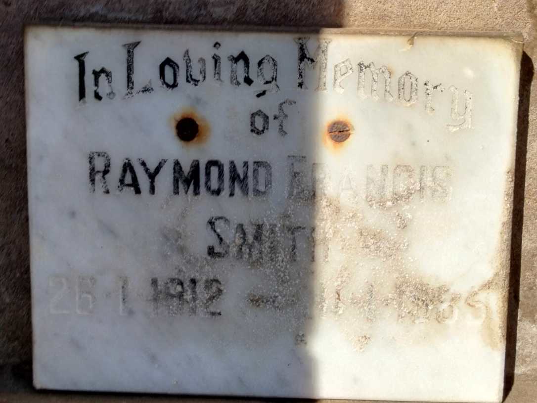 SMITH Raymond Francis 1912-1985