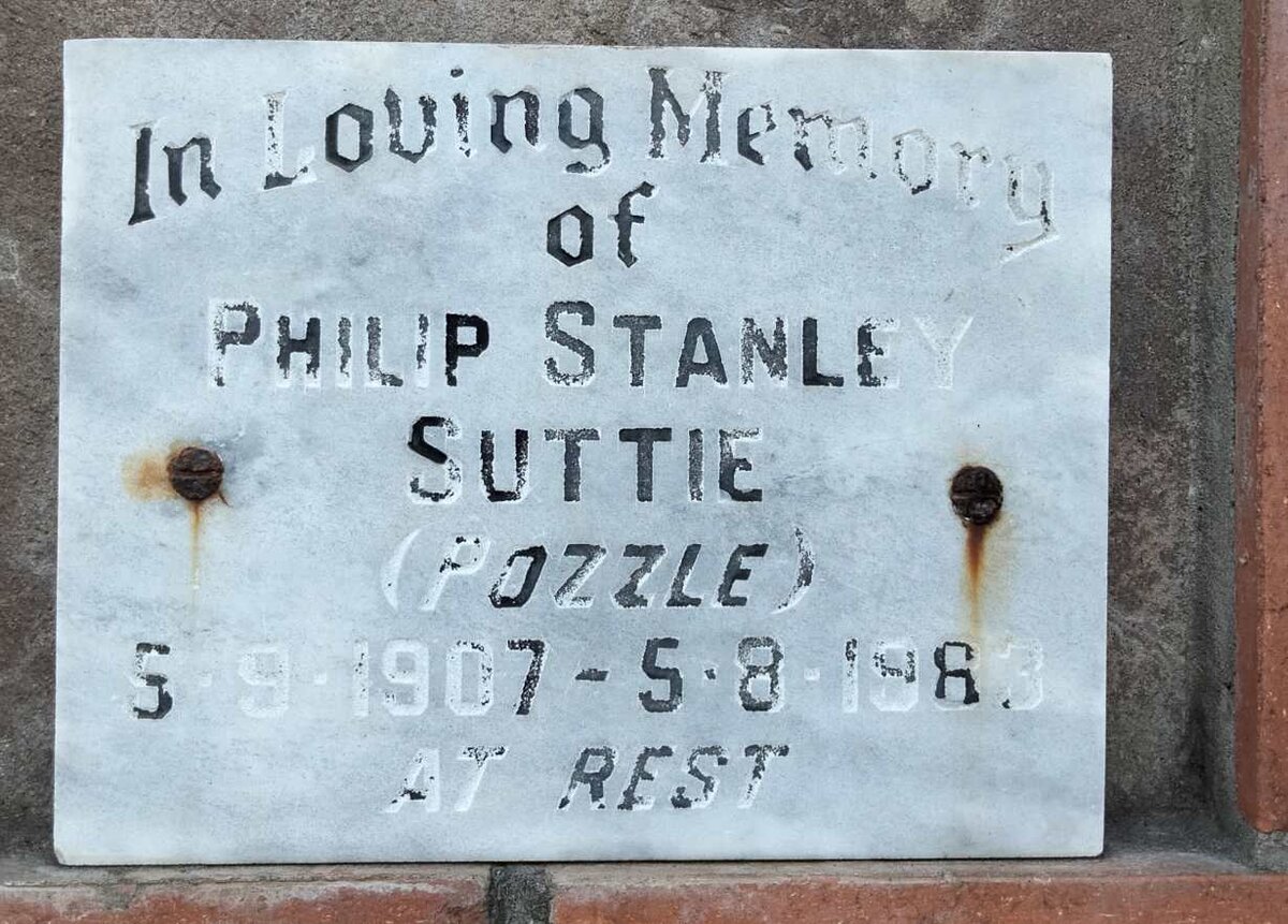 SUTTIE Philip Stanley 1907-1983