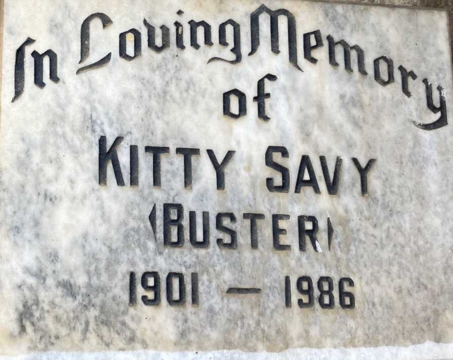 SAVY Kitty 1901-1986