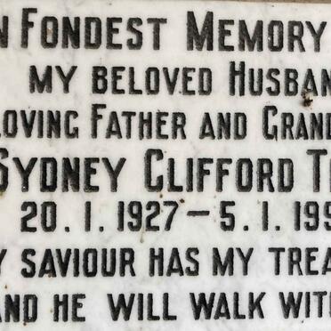 TIMM Sydney Clifford 1927-1994