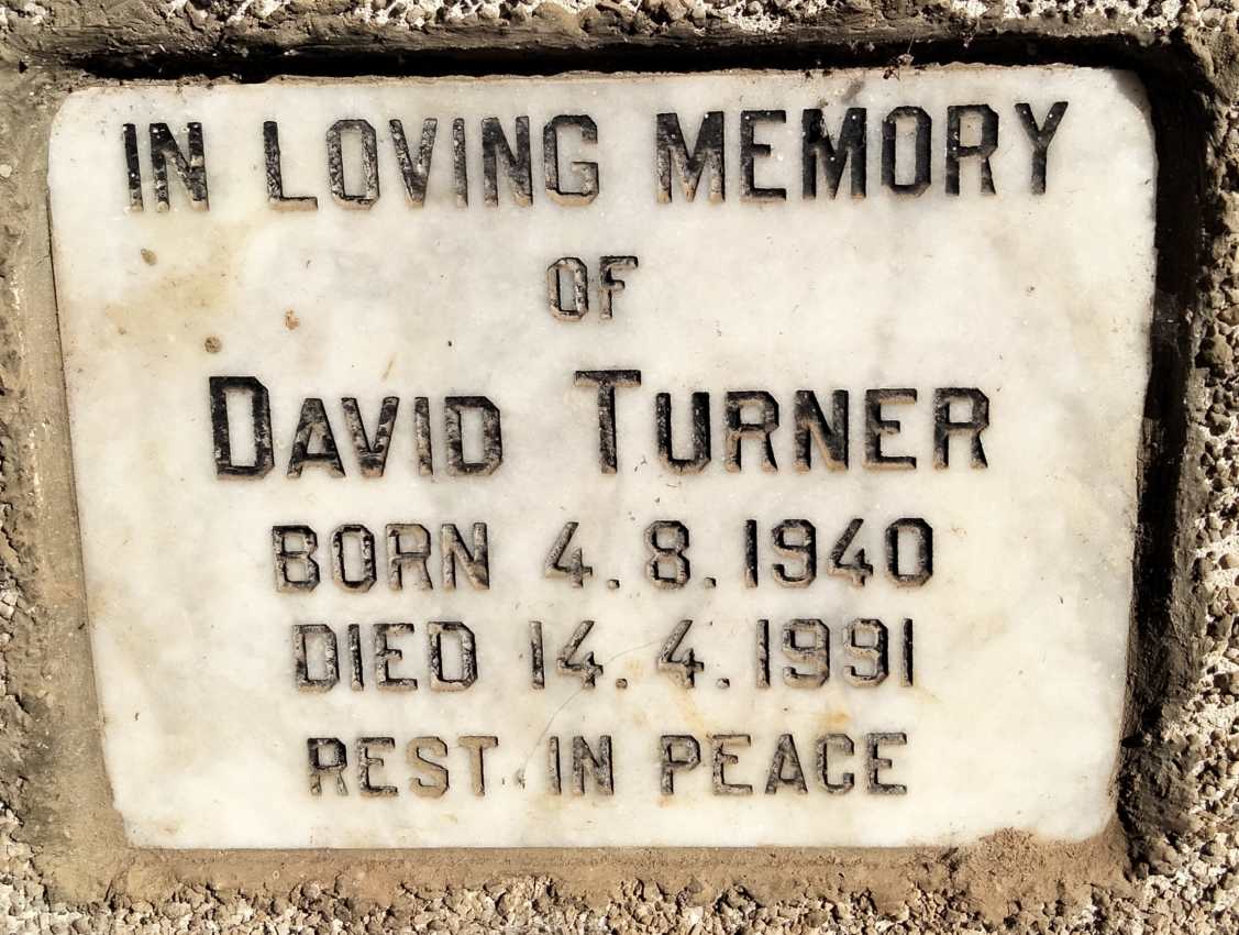 TURNER David 1940-1991