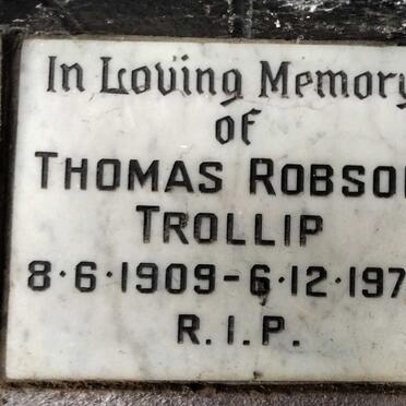 TROLLIP Thomas Robson 1909-1977