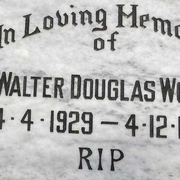 WOOD Walter Douglas 1929-1984