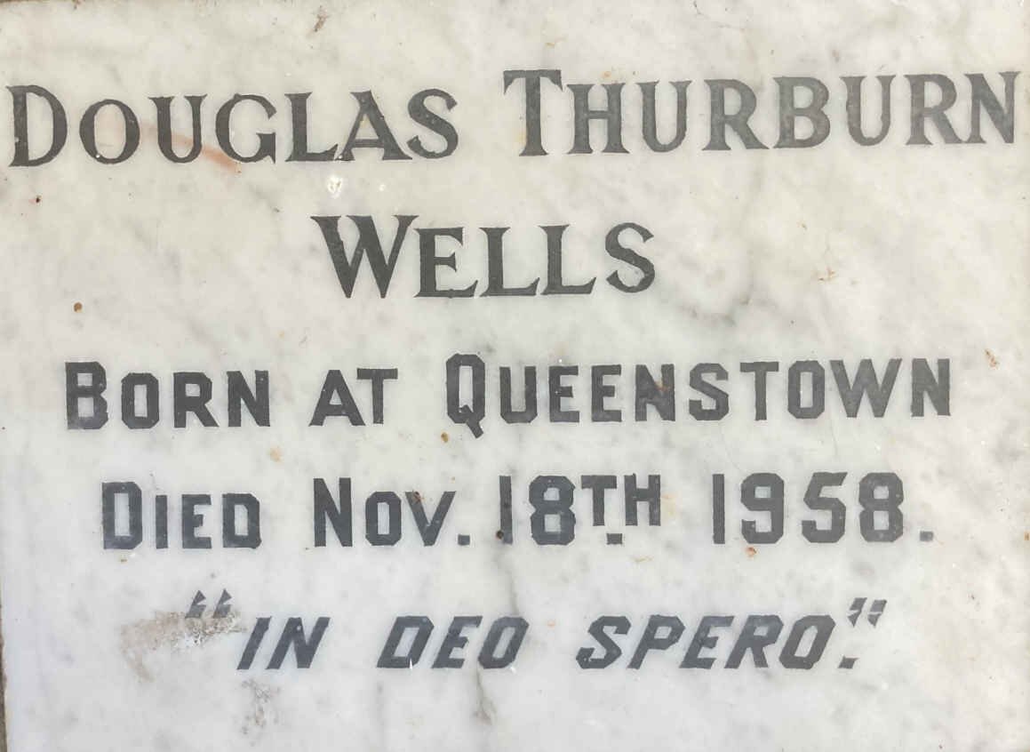 WELLS Douglas Thurburn -1958