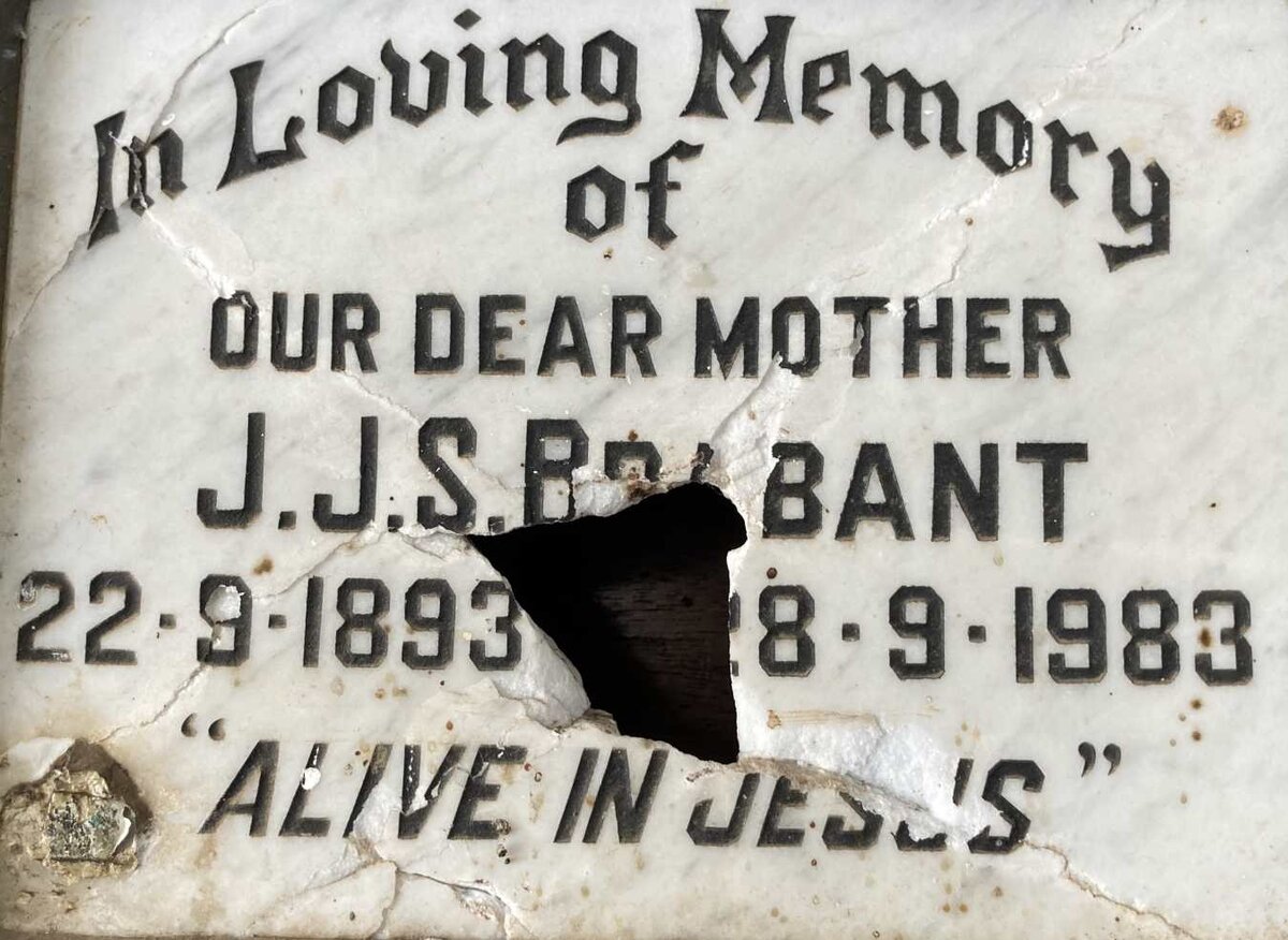 BRABANT J.J.S. 1893-1983