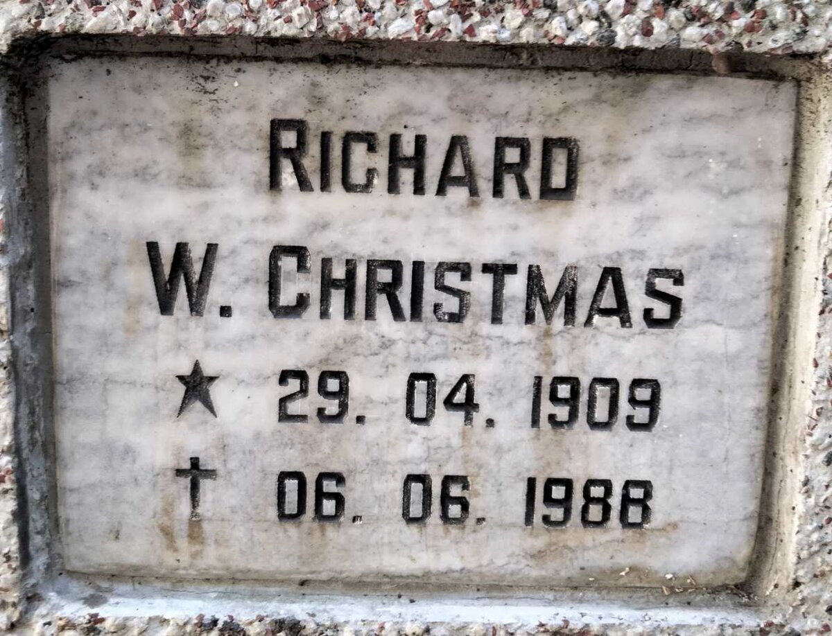 CHRISTMAS Richard W. 1909-1988