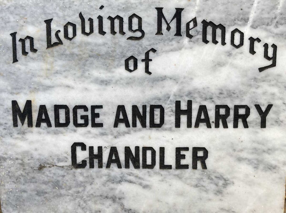 CHANDLER Harry & Madge