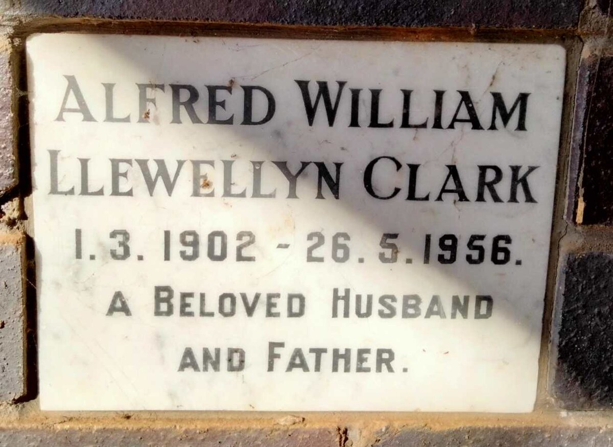CLARK Alfred William Llewellyn 1902-1956