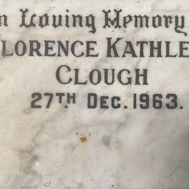 CLOUGH Florence Kathleen -1963