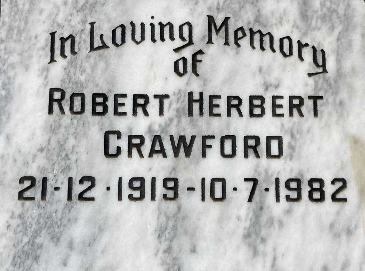 CRAWFORD Robert Herbert 1919-1982