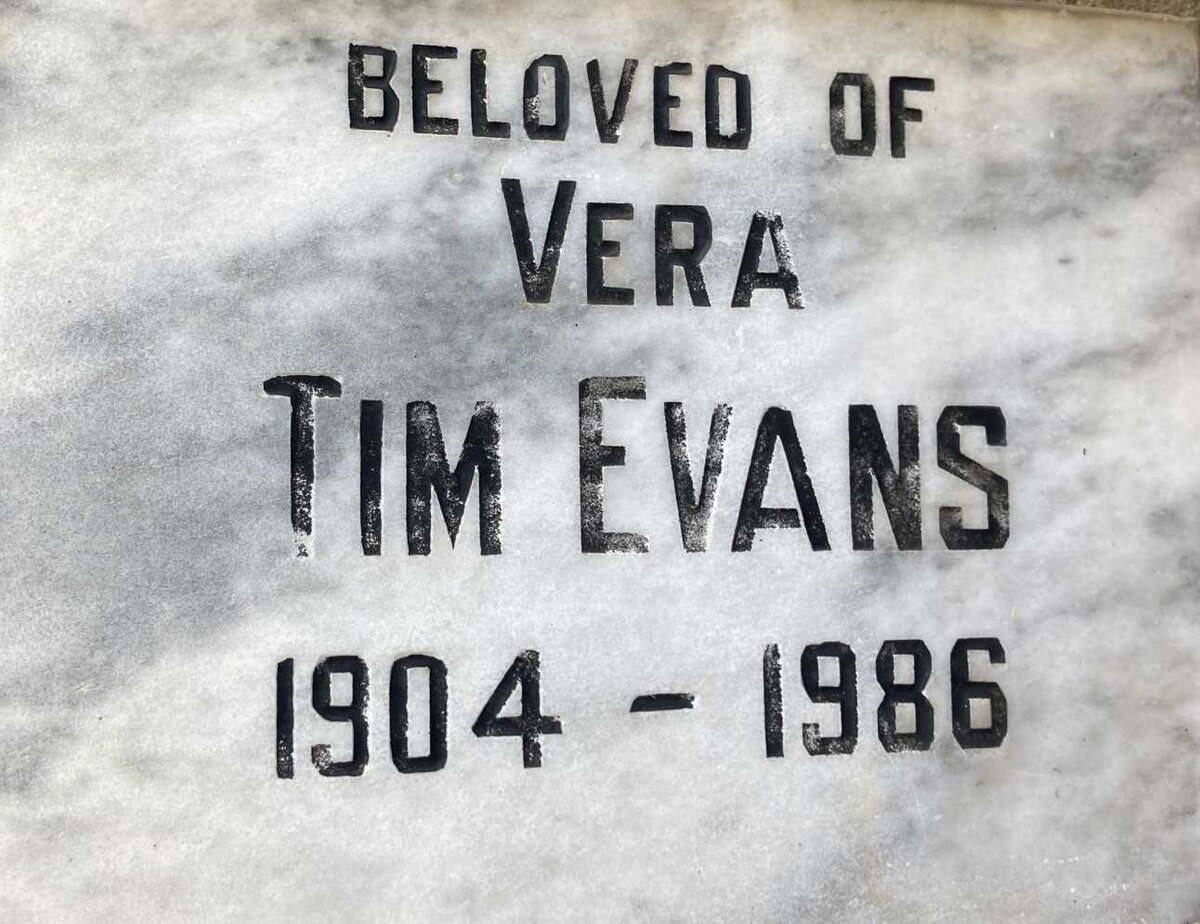 EVANS Tim 1904-1986