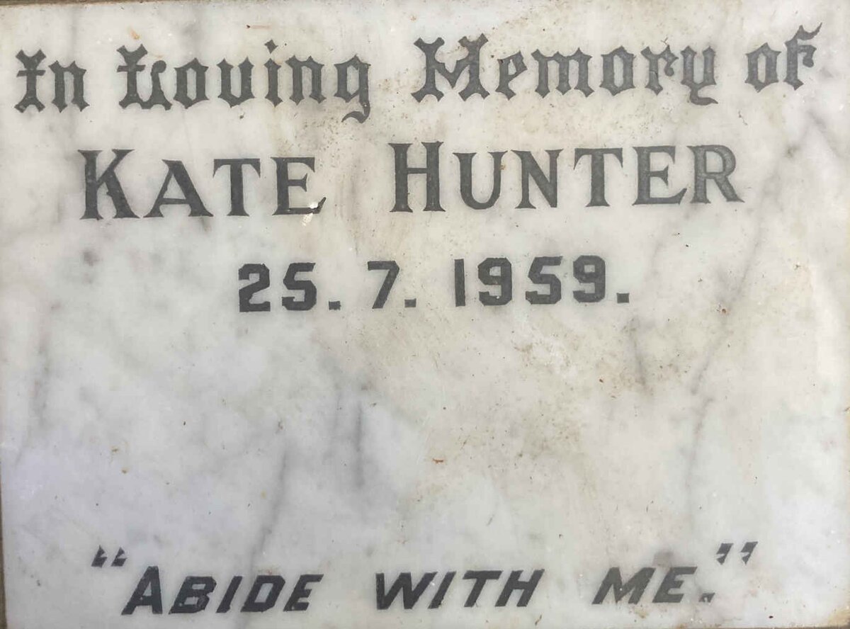 HUNTER Kate -1959
