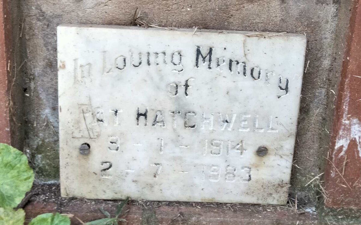 HATCHWELL Pat 1914-1983