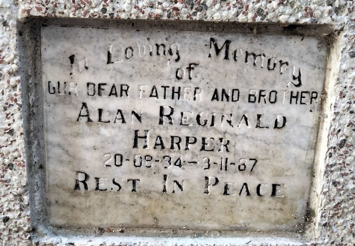 HARPER Alan Reginald 1934-1987