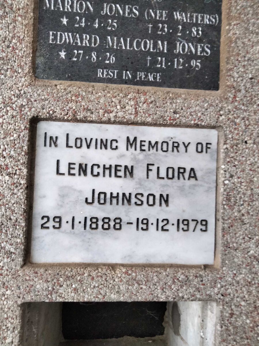 JOHNSON Lenchen Flora 1888-1979