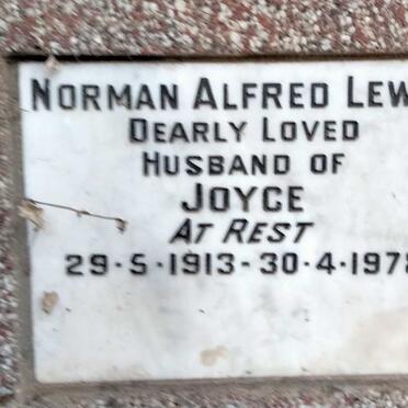 LEWIS Norman Alfred 1913-1978